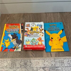 Pokemon Classic Collection and other book set